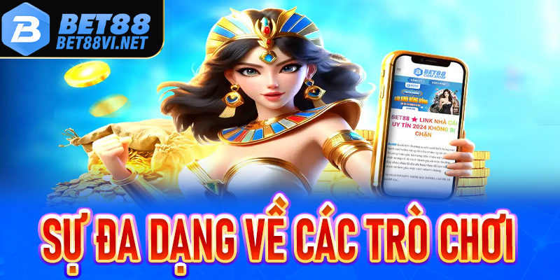 Sự đa dạng các trò chơi và tỷ lệ cá cược hấp dẫn